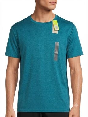 All in Motion Teal Blue Activewear T-Shirt Mens Size L New With Tags